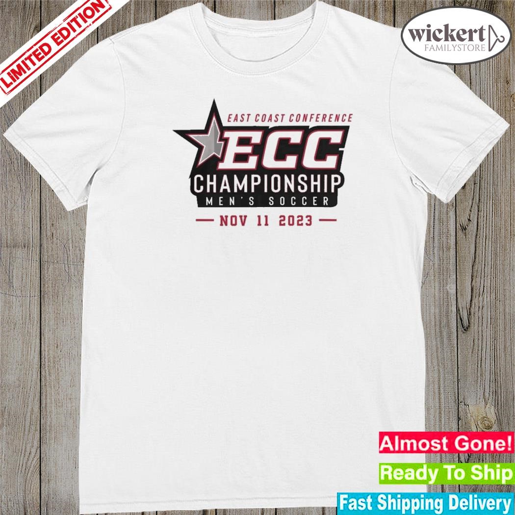 Official East Coast Conference Championship Men's Soccer Nov 11 2023 Logo Shirt