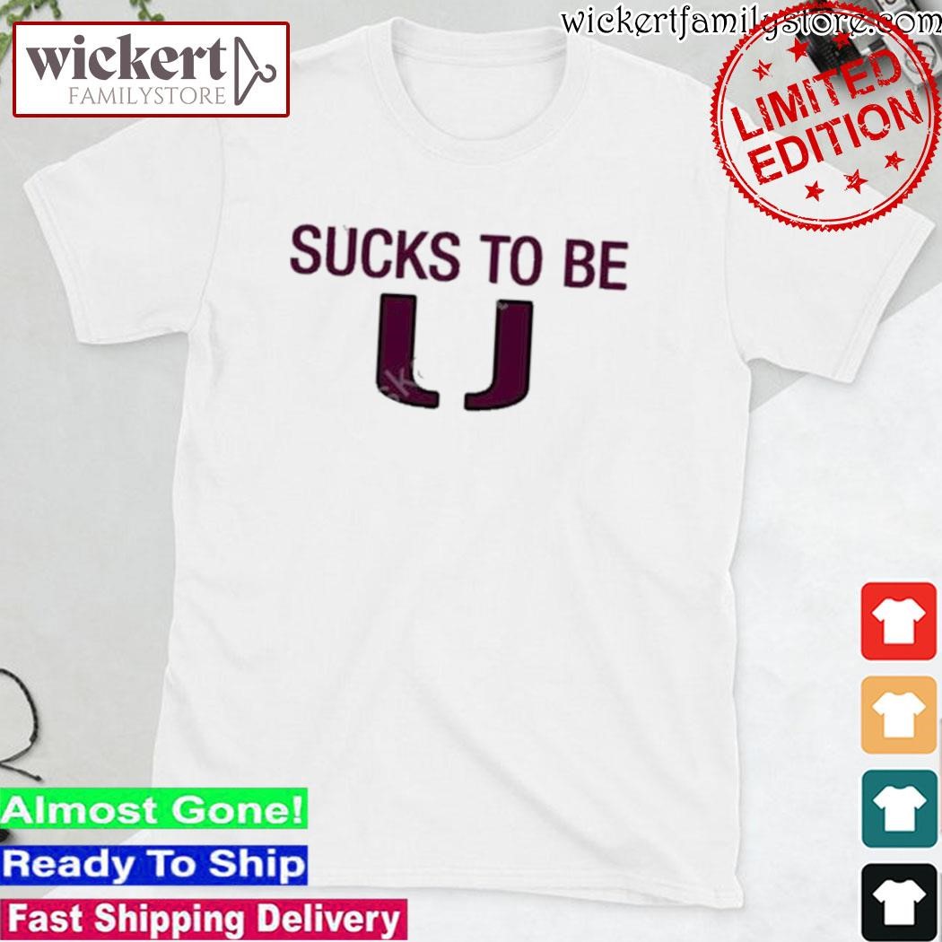 Official Florida State Fans Anti Miami Hurricanes Sucks To Be shirt