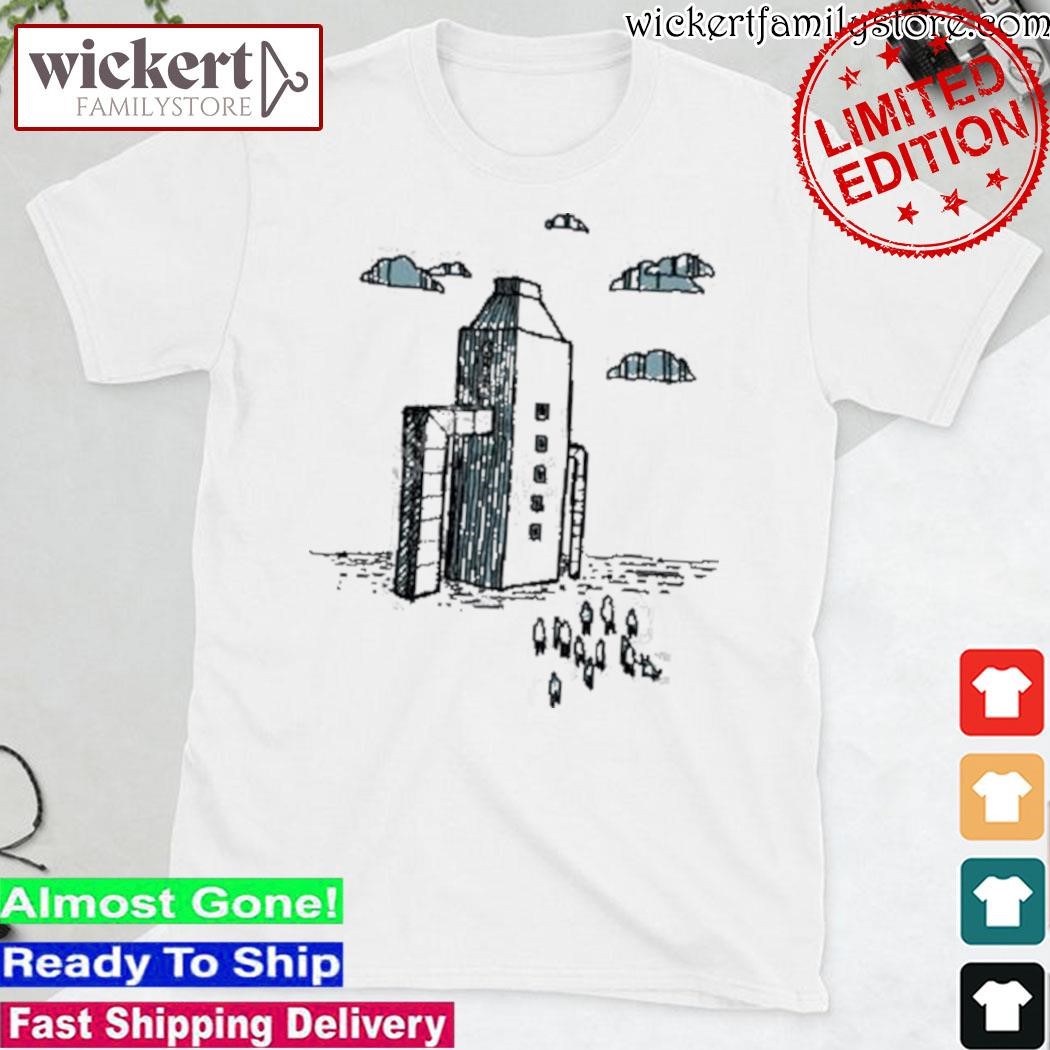 Official Frightened Rabbit Painting Of A Panic Attack Drawing Shirt