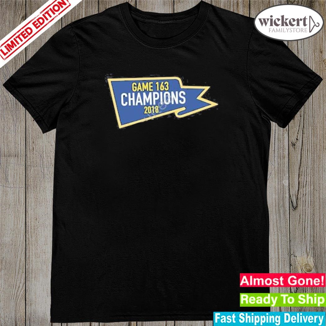 Official Game 163 Champions 2018 shirt