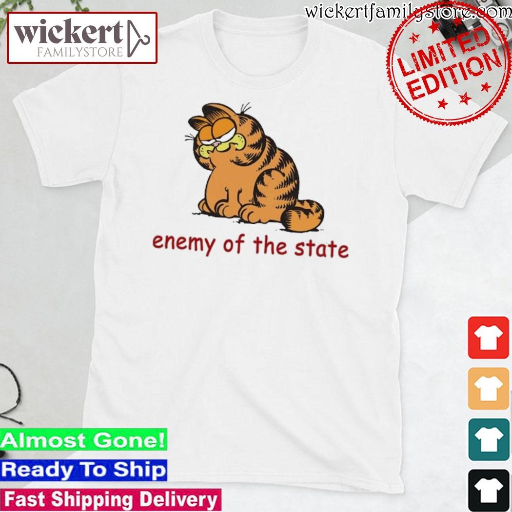 Official Giancarlo Garfield Enemy Of The State Shirt