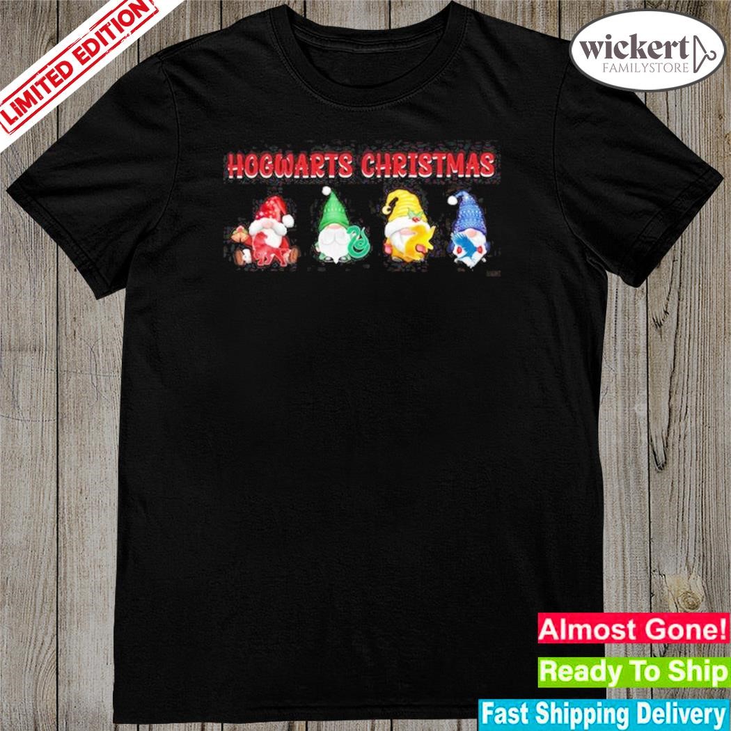 Official Gnomes Hogwarts merry christmas shirt