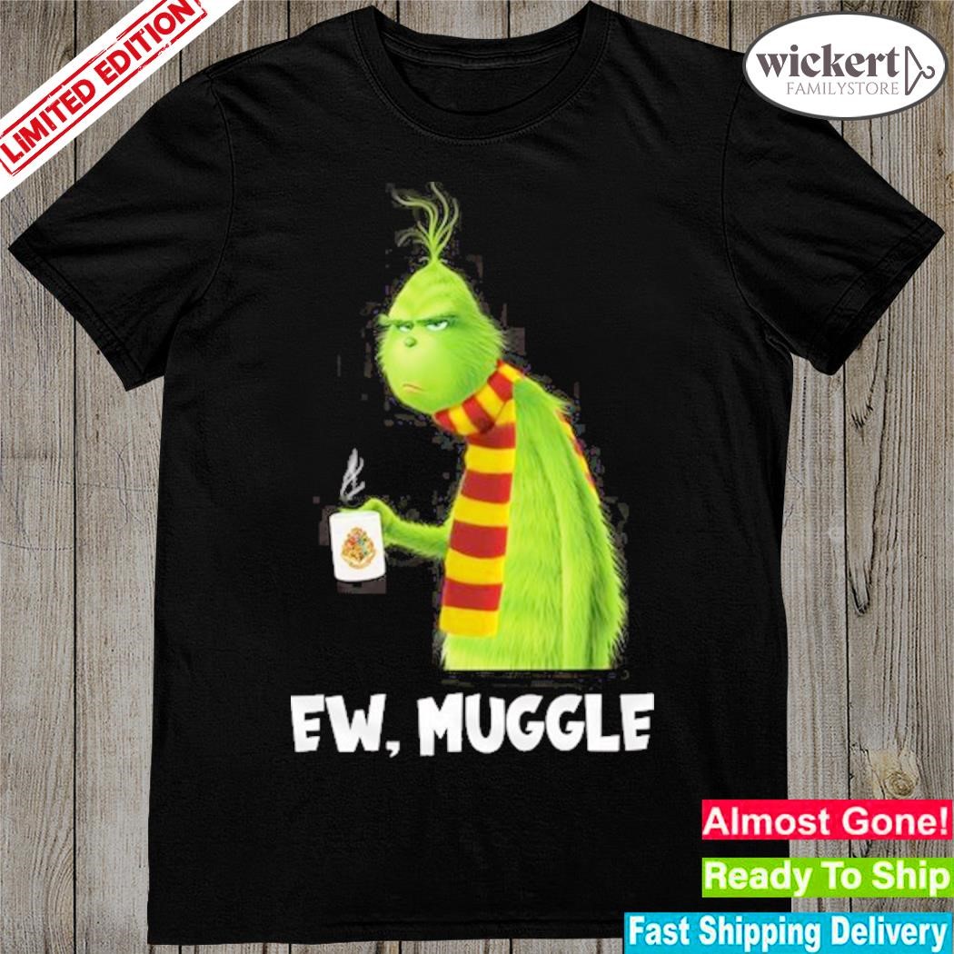 Official Grinch ew muggle 2023 merry christmas shirt