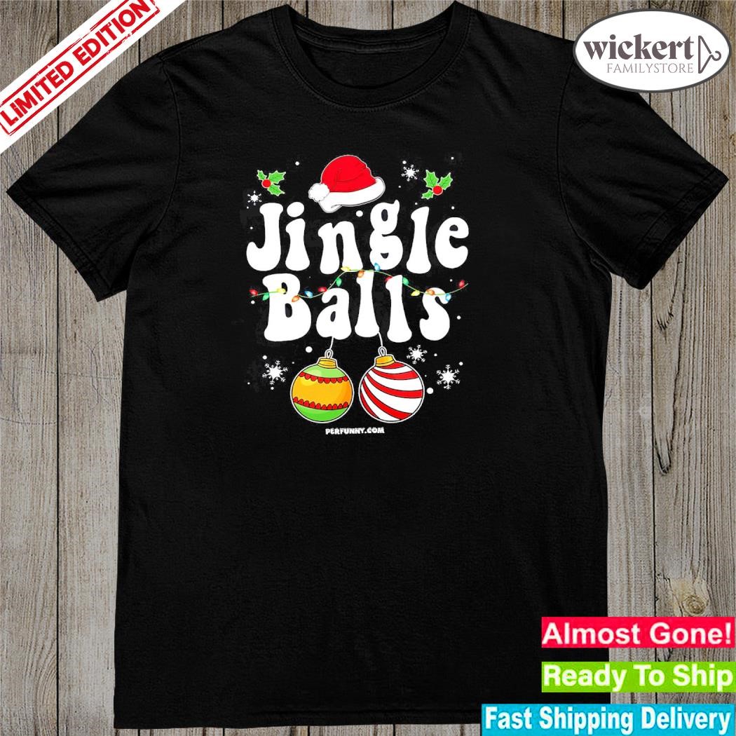 Official Hat santa tinsel balls merry christmas shirt