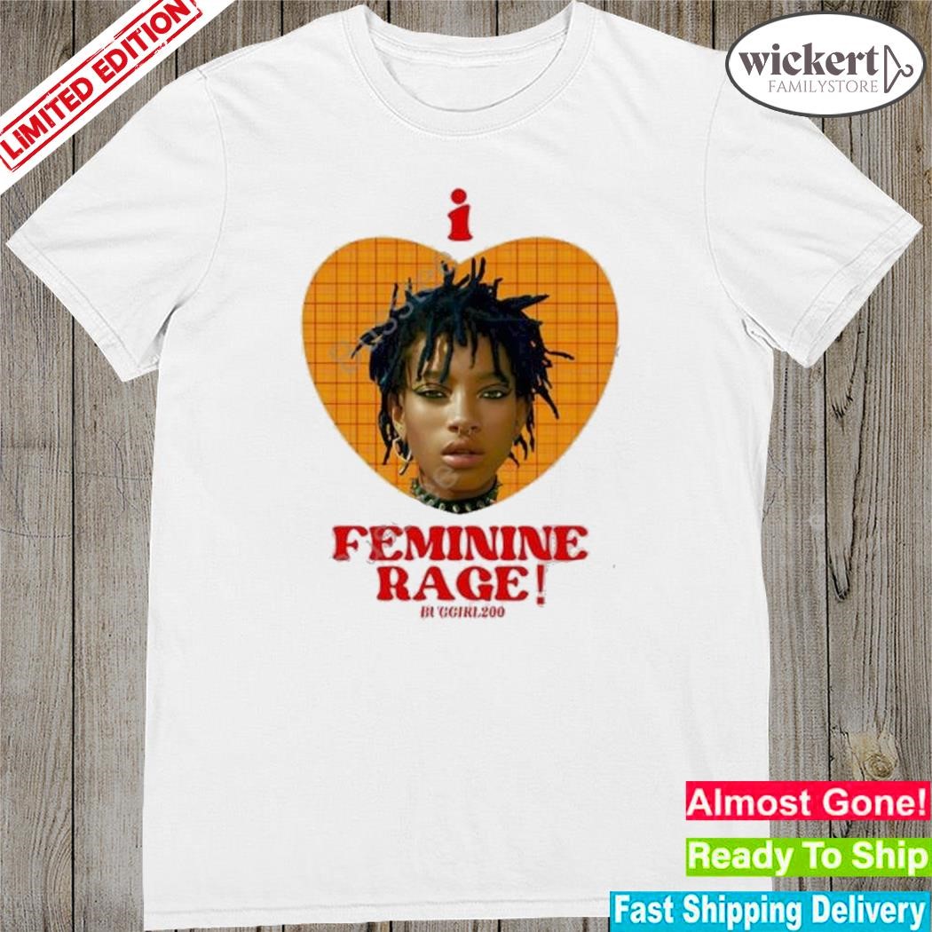 Official I Love Willow’s Feminine Rage Sweater Buggirl200 shirt