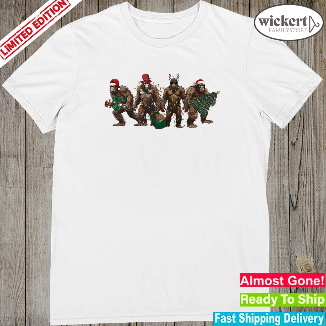 Official King Kong hat santa merry christmas shirt