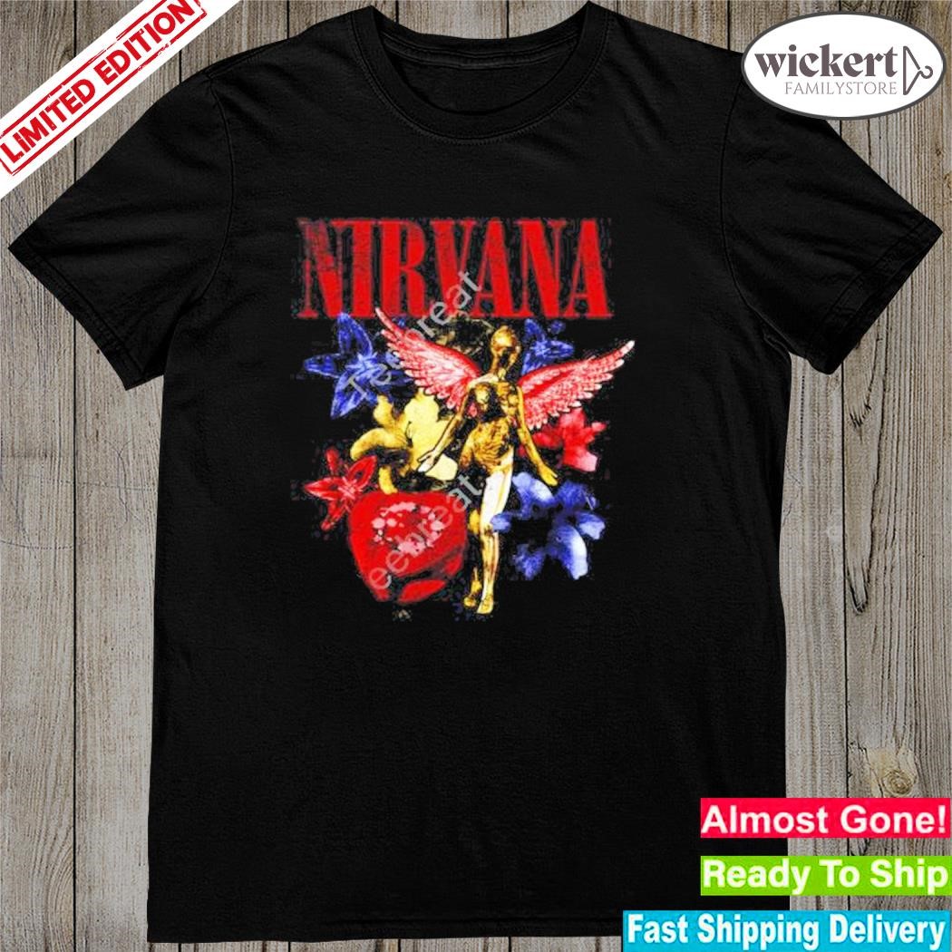 Official Nirvana In Utero Graphic shirt