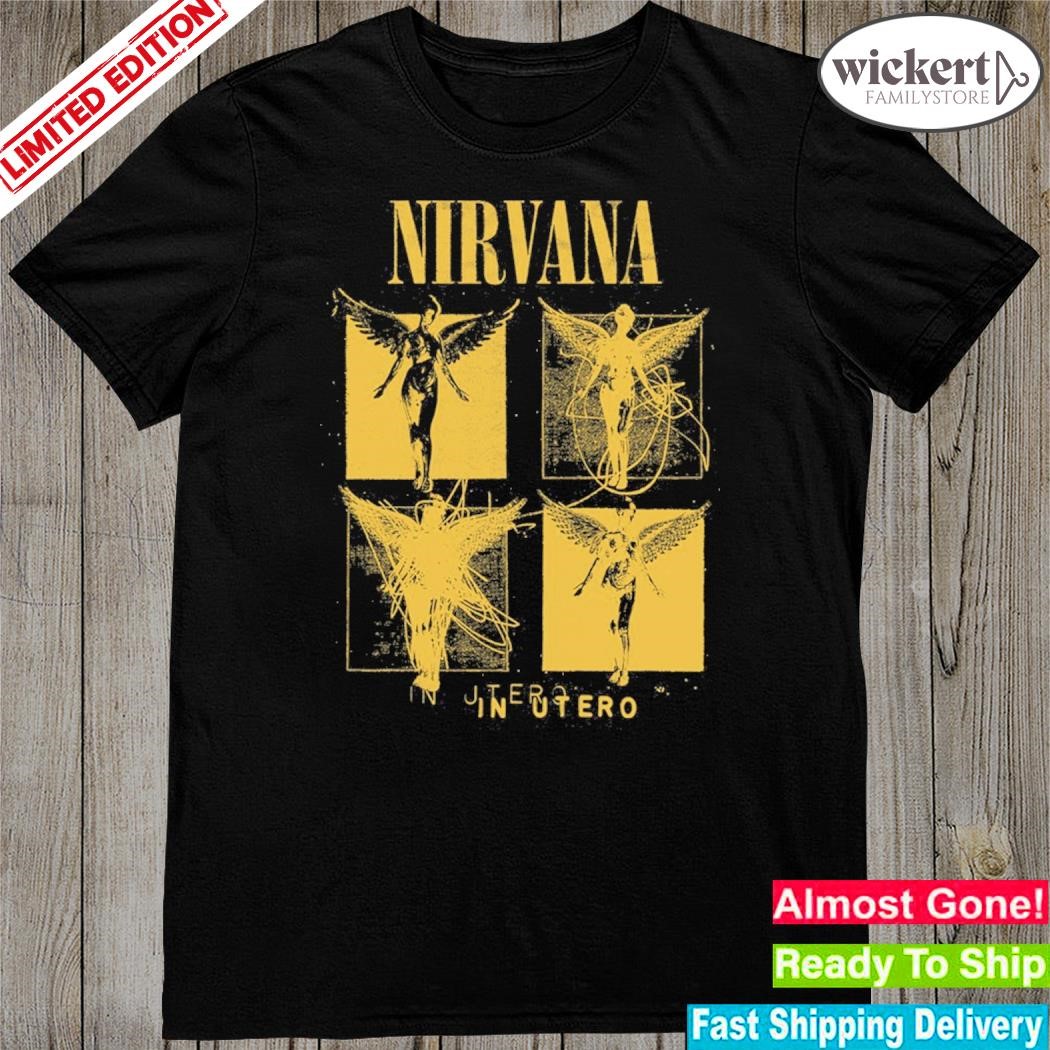 Official Nirvana In Utero Sketch Shirt