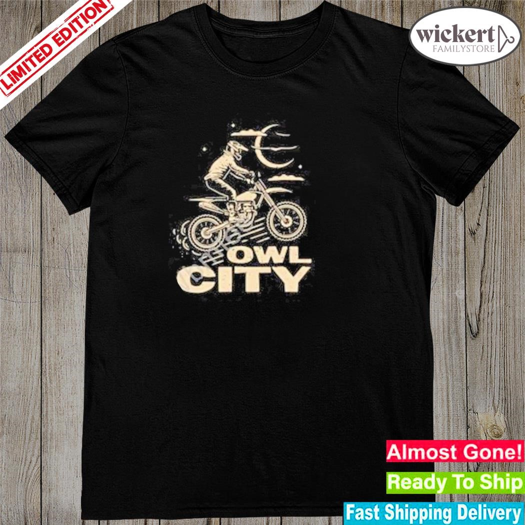 Official Owl City Motorcycle Puff shirt