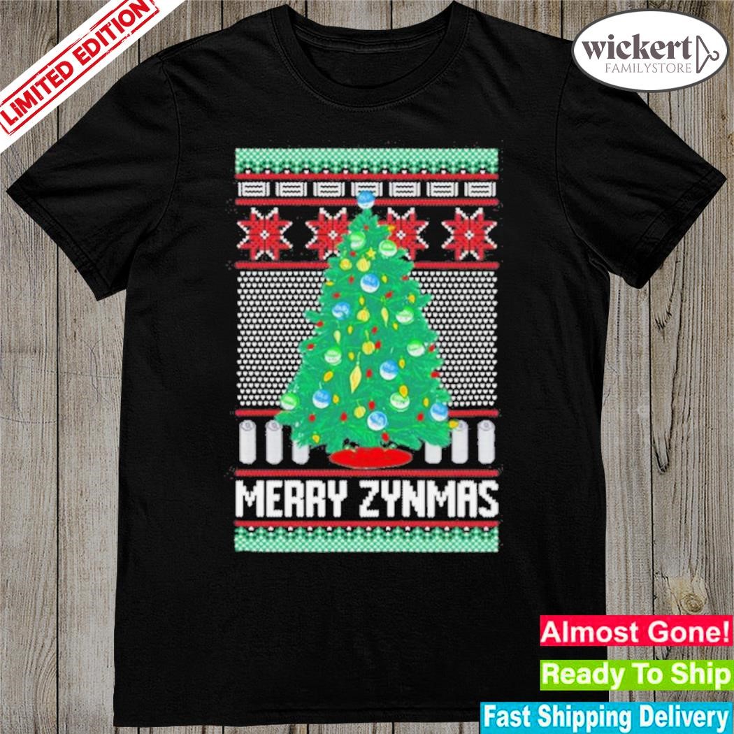 Official Pine tree merry Zynmas ugly christmas shirt