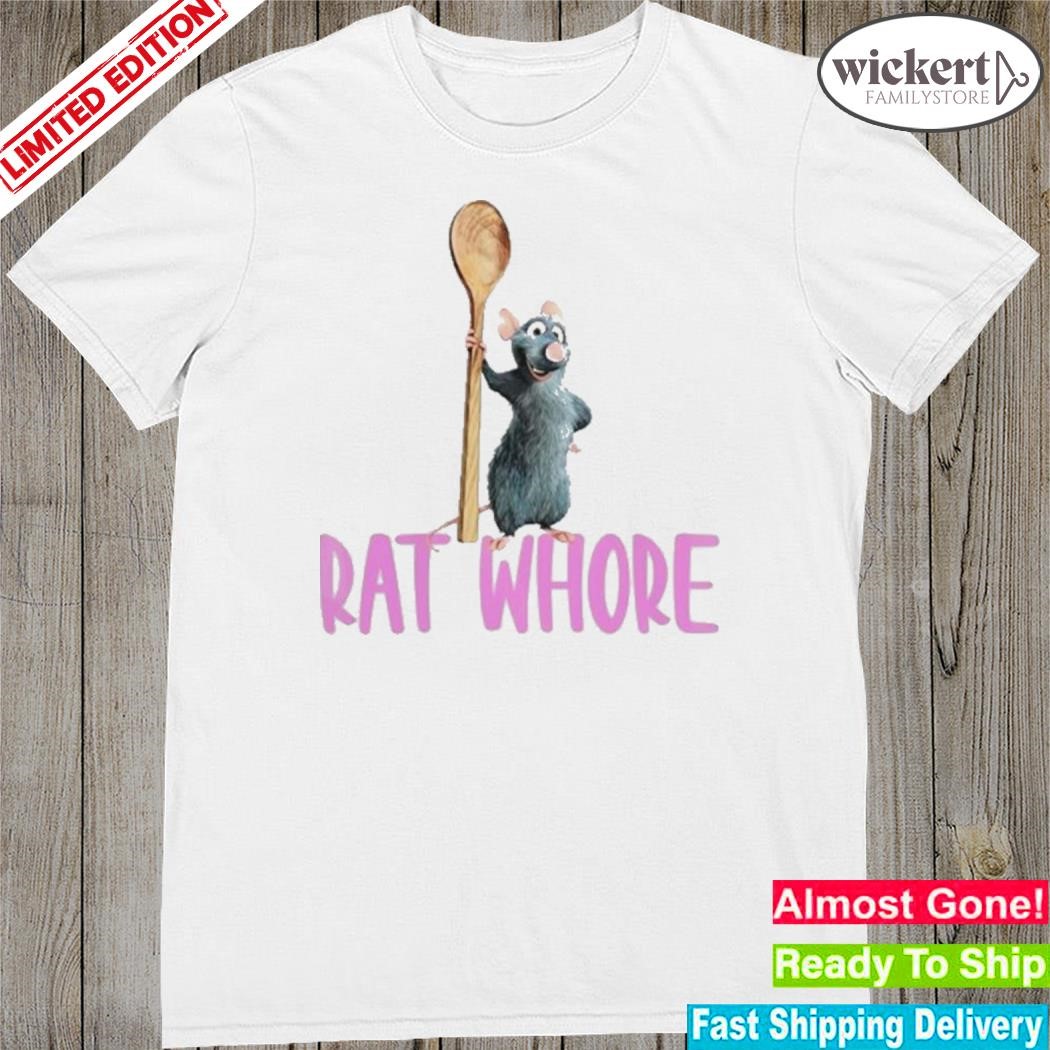 Official Rat Whore with spoon shirt