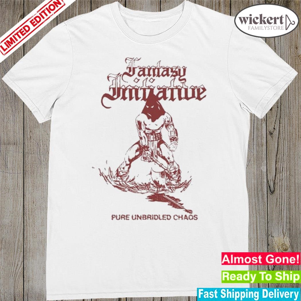 Official Slaughter Bootlegs Fantasy Initiative Pure Unbridled Chaos Shirt