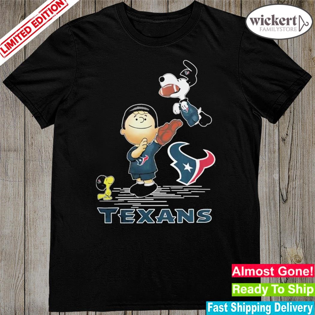 Official Snoopy And Woodstock Houston Texans The Peanuts Christmas 2023 shirt