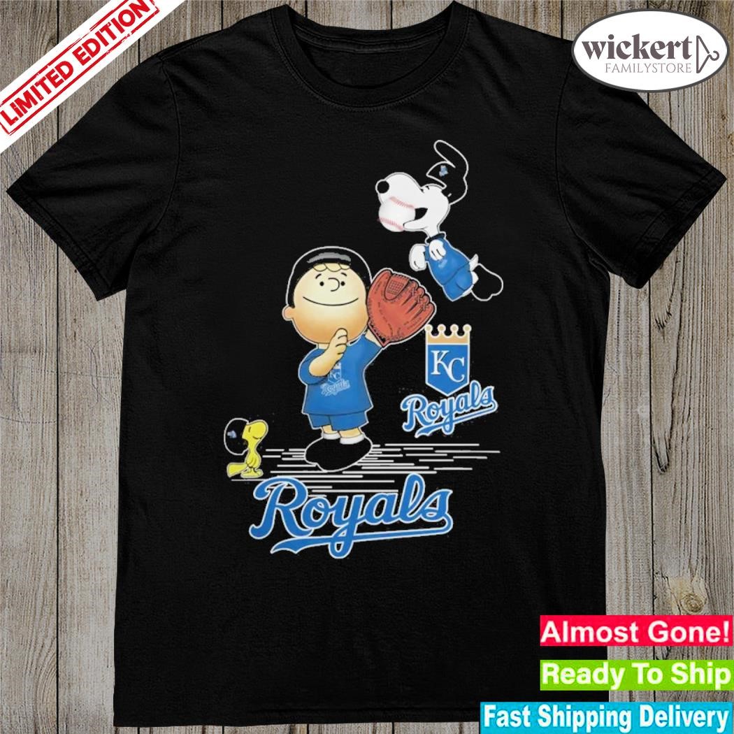 Official Snoopy And Woodstock Kansas City Royals The Peanuts Christmas 2023 Shirt