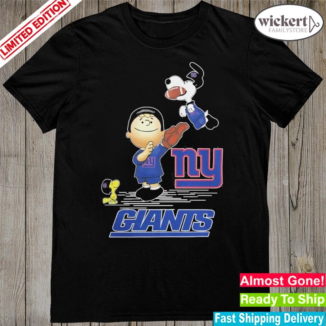Official Snoopy And Woodstock New York Giants The Peanuts Christmas 2023 shirt