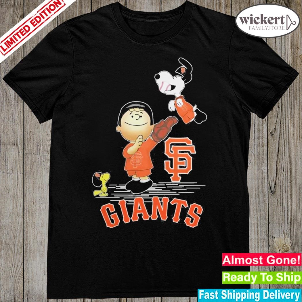 Official Snoopy And Woodstock San Francisco Giants The Peanuts Christmas 2023 shirt