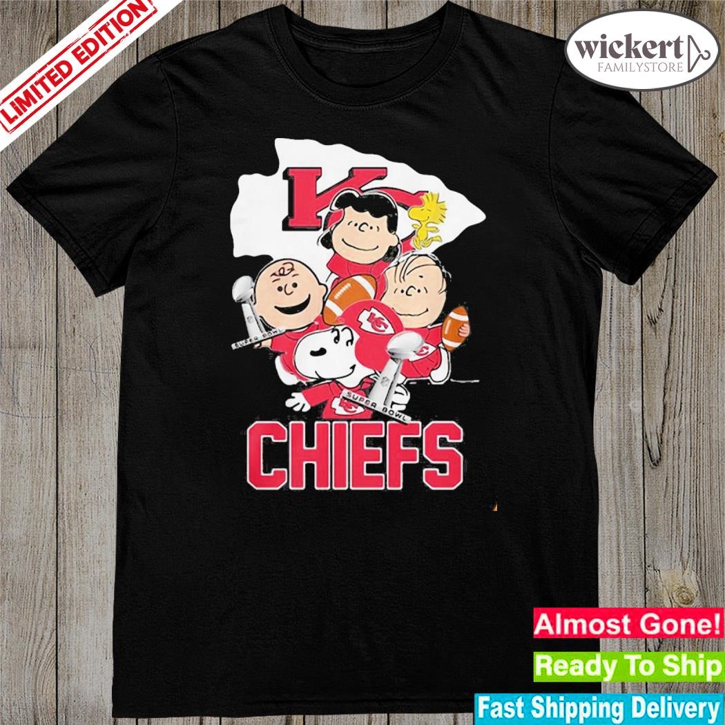 Official Snoopy Kansas City Chiefs Champion The Peanuts Characters Shirt