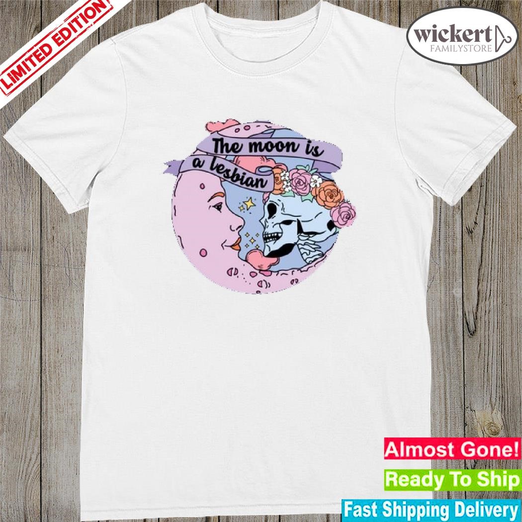 Official Spencer's The Moon Is A Lesbian Shirt