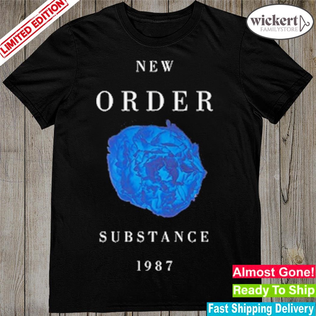 Official Substance 1987 New Order shirt