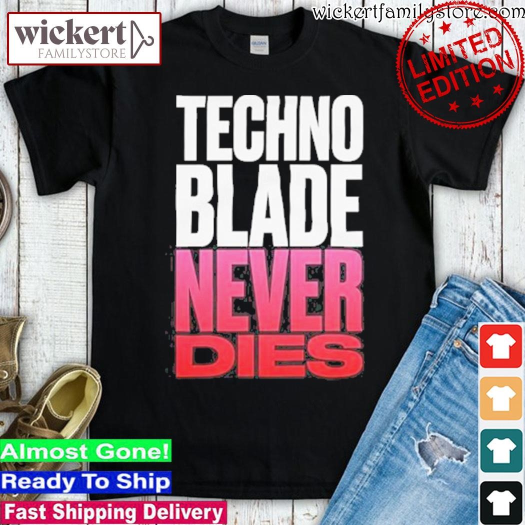 Official Technoblade Never Dies Popover shirt