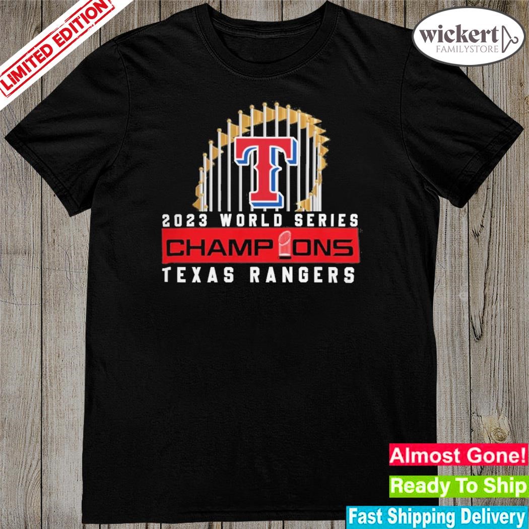 Official Texas Rangers 2023 World Series Champions Locker Room MLB shirt