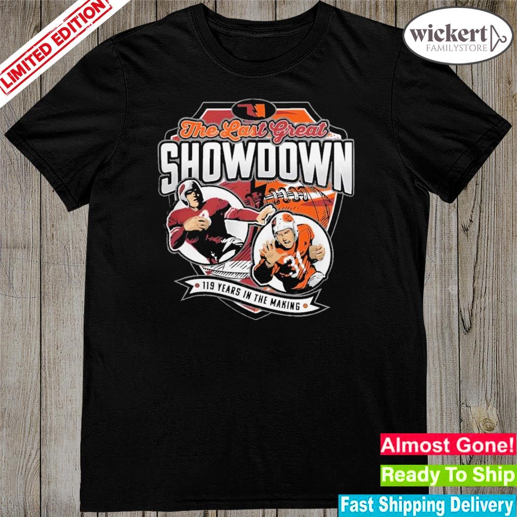 Official The Last Great Showdown 119 Years In The Making 2023 shirt