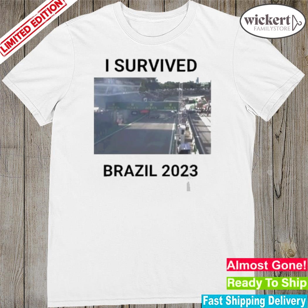Official Trending I Survived Brazil 2023 Shirt