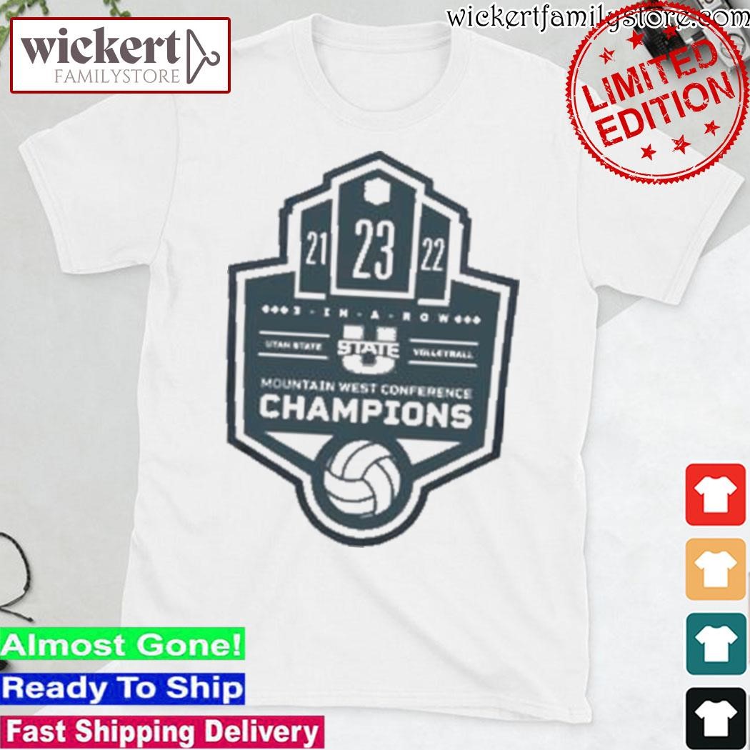 Official Trending Mountain West Conference Champions Logo 2023 Women’S Volleyball shirt