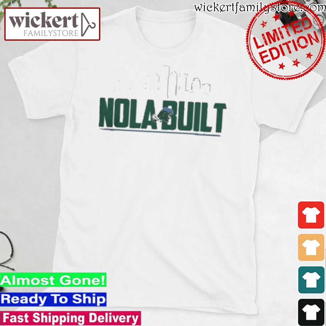 Official Trending Tulane Green Wave Nola Built Shirt