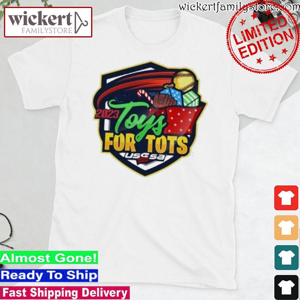Official Trending Usssa Texas Fast Pitch Toys For Tots 2023 Logo Shirt