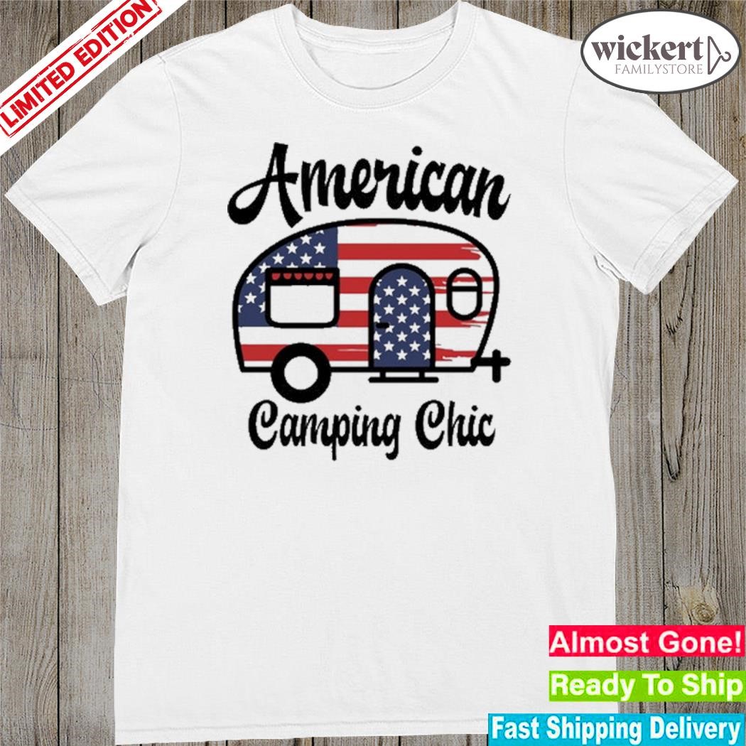 Official american Camping Chic T Shirt