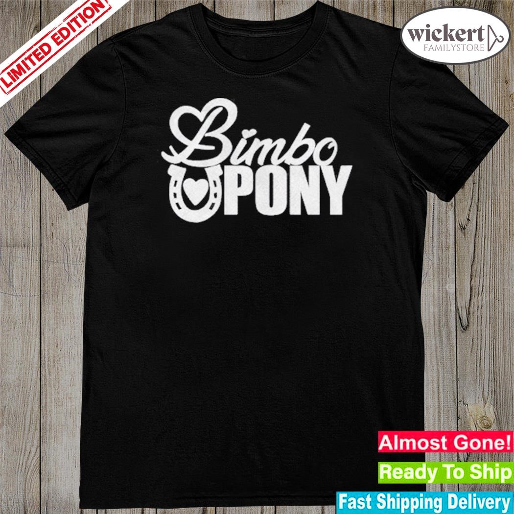 Official aurora Bloom Bimbo Pony Shirt