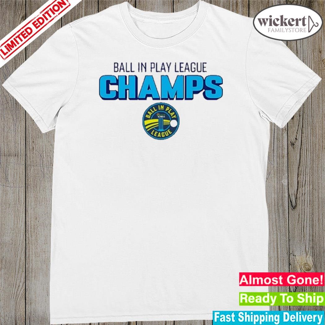 Official ball In Play League 2 Champs Shirt