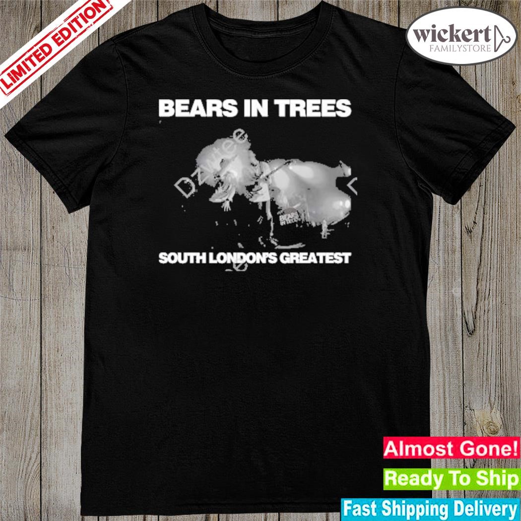 Official bears in trees hardcore shirt