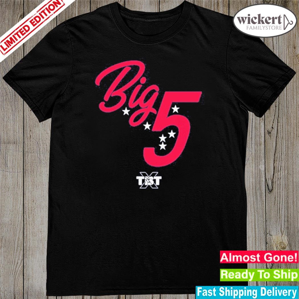 Official big 5 the basketball tournament shirt