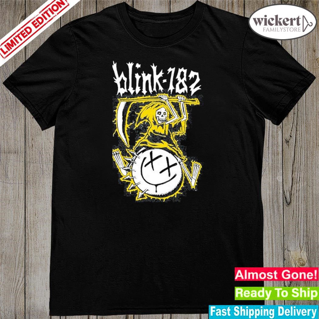 Official blink-182 world tour 2023-2024 shirt