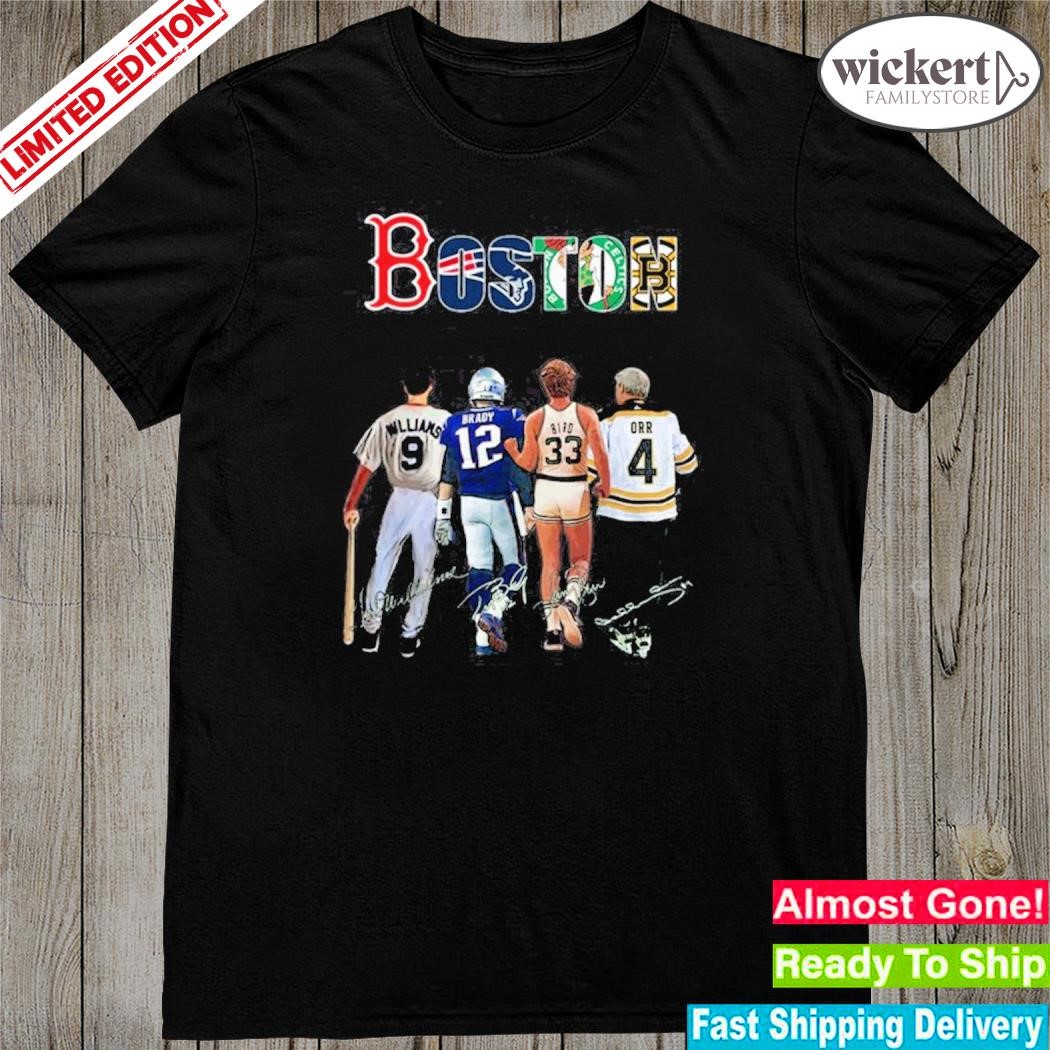 Official boston 9 ted williams with friends shirt