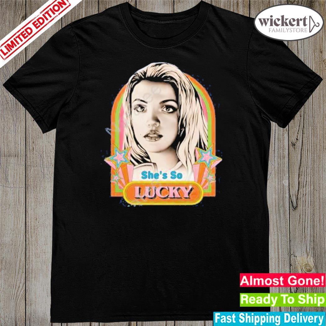 Official britney she's so lucky shirt