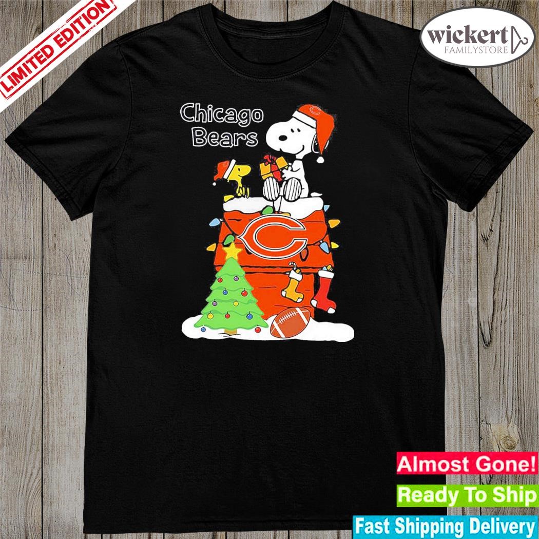Official christmas Snoopy Chicago Bears Shirt