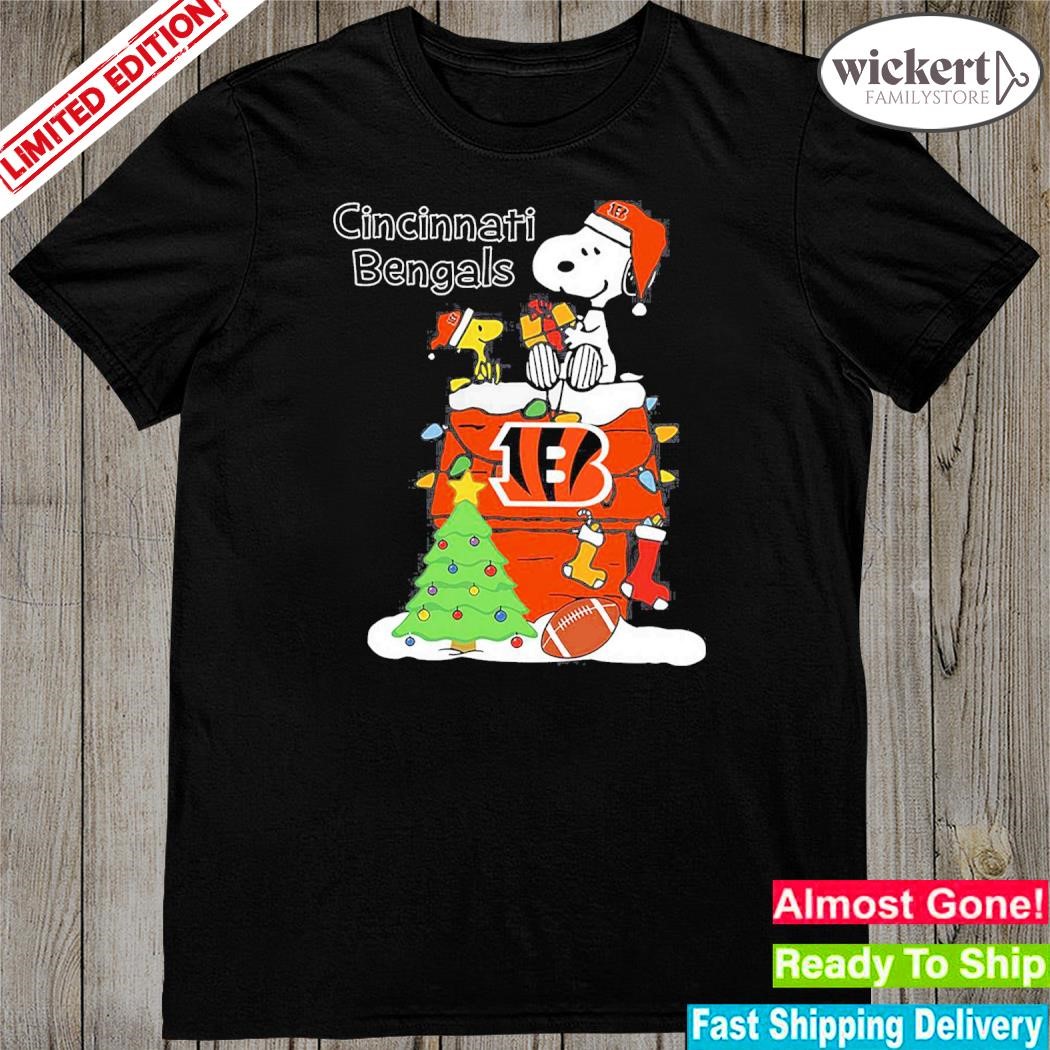 Official christmas Snoopy Cincinnati Bengals Shirt