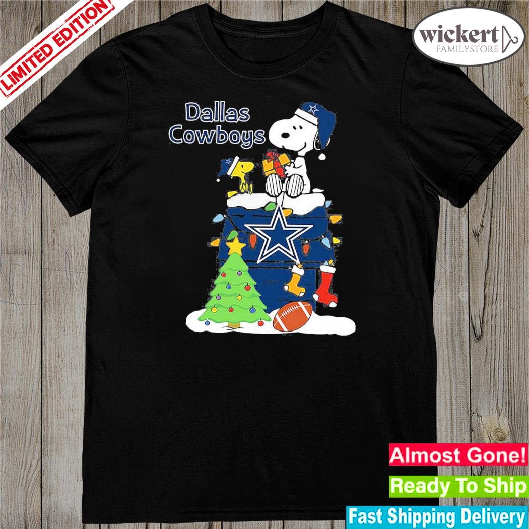 Official christmas Snoopy Dallas Cowboys Shirt