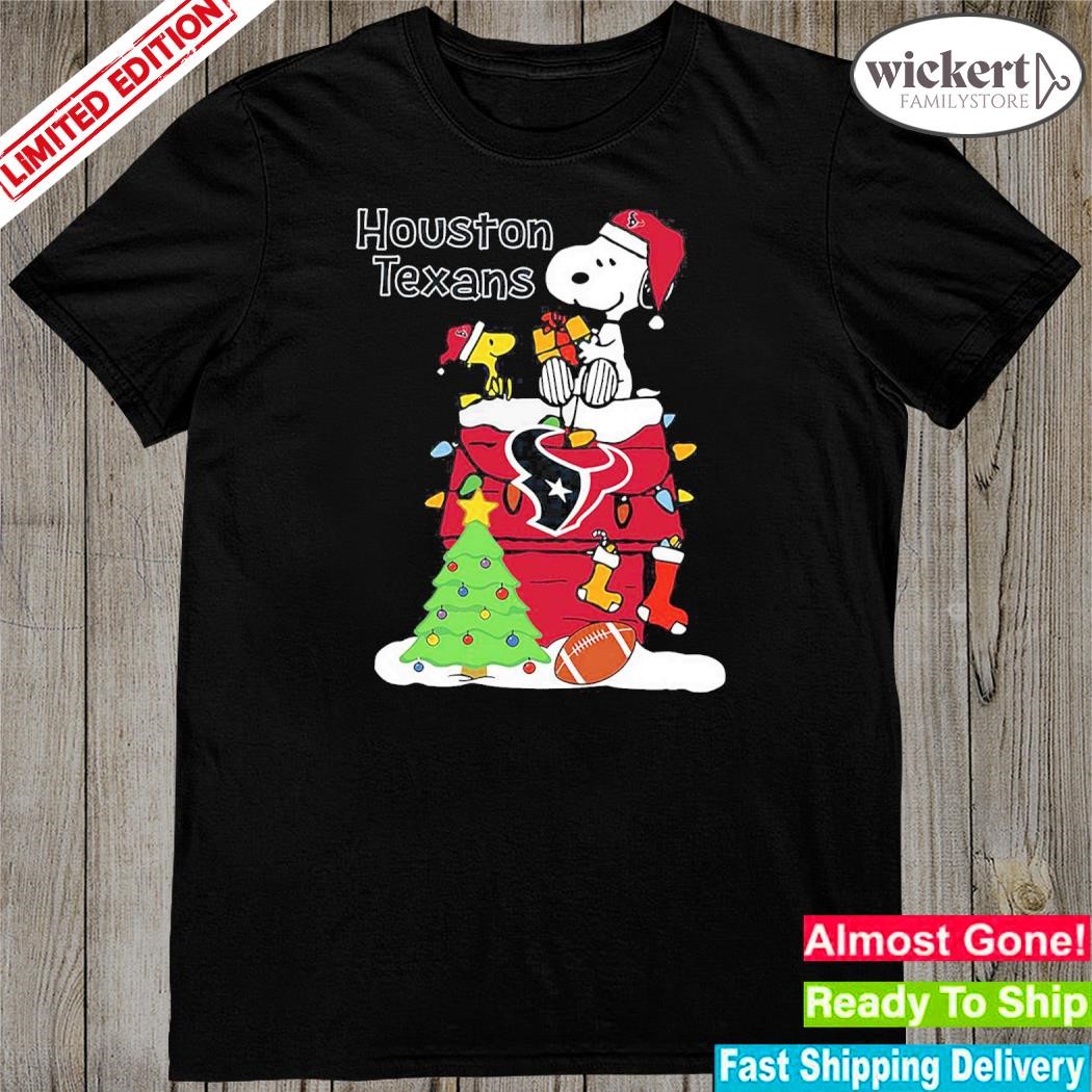 Official christmas Snoopy Houston Texans Shirt