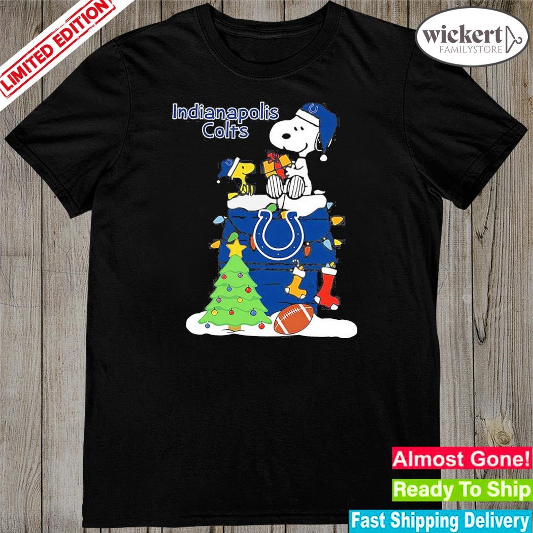 Official christmas Snoopy Indianapolis Colts Shirt
