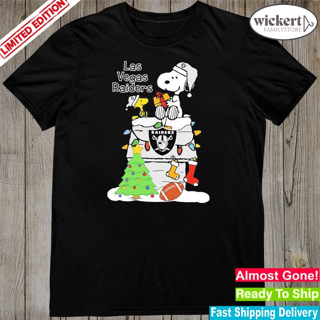 Official christmas Snoopy Las Vegas Raiders Shirt