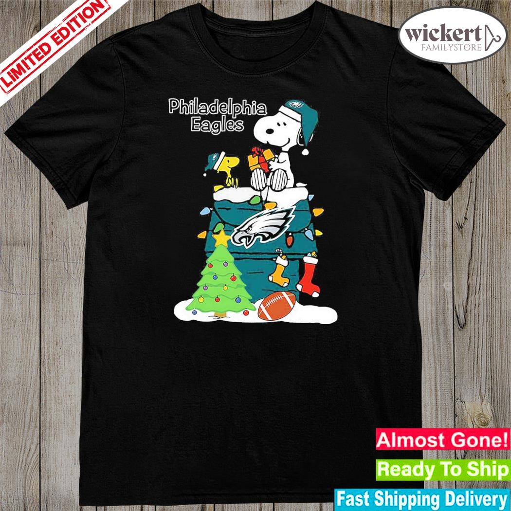 Official christmas Snoopy Philadelphia Eagles Shirt