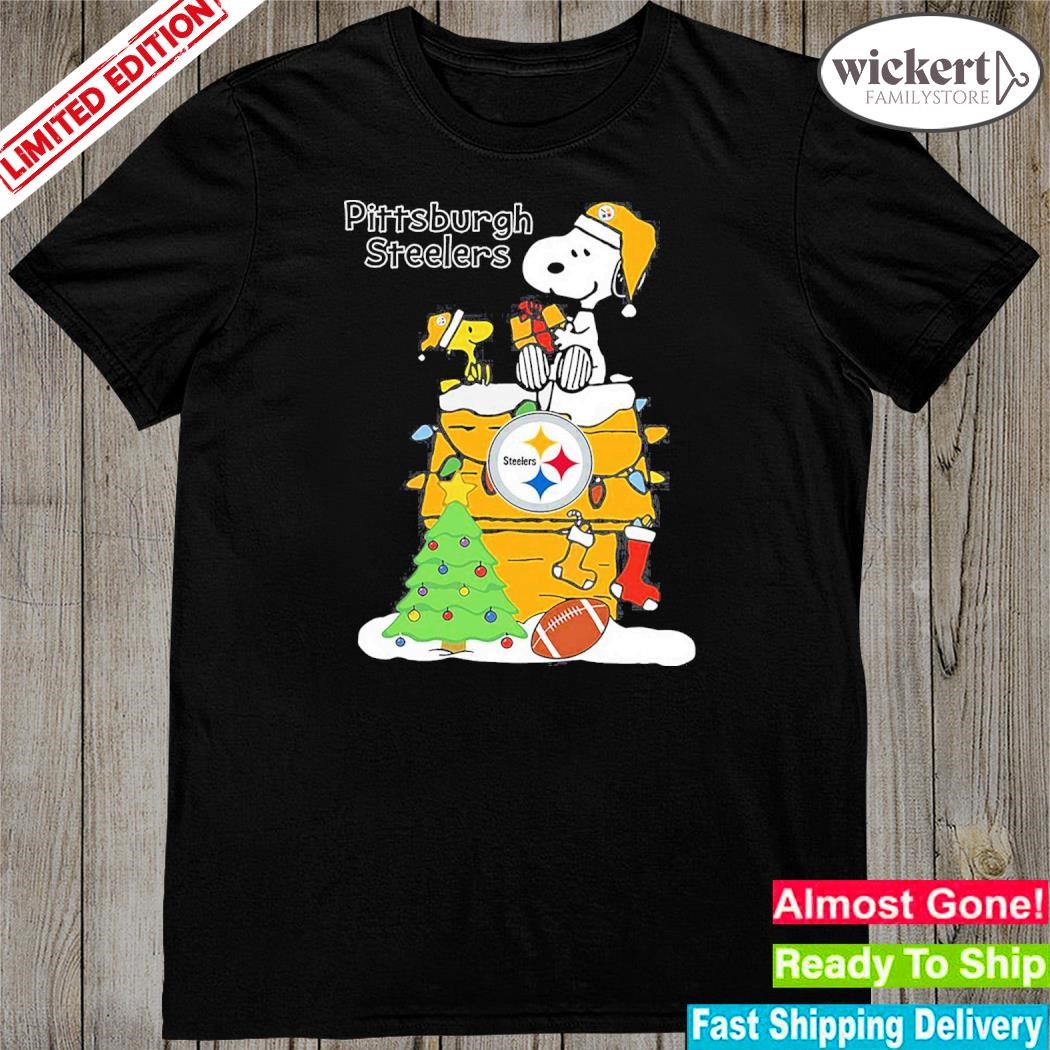 Official christmas Snoopy Pittsburgh Steelers Shirt