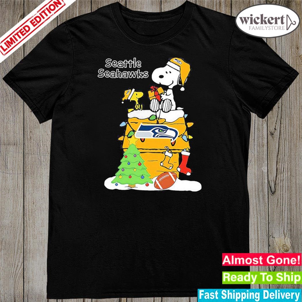 Official christmas Snoopy Seattle Seahawks Shirt