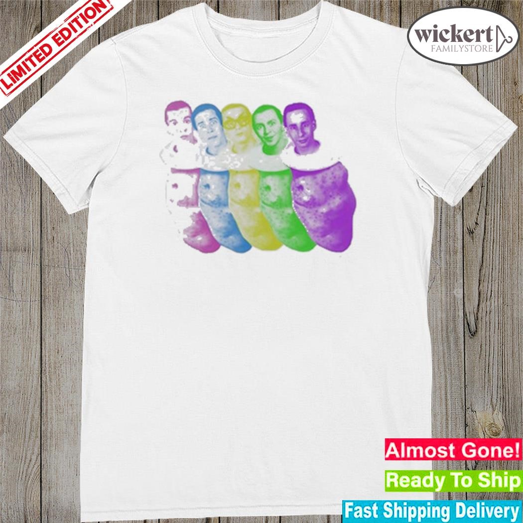 Official colorful devo spuds shirt