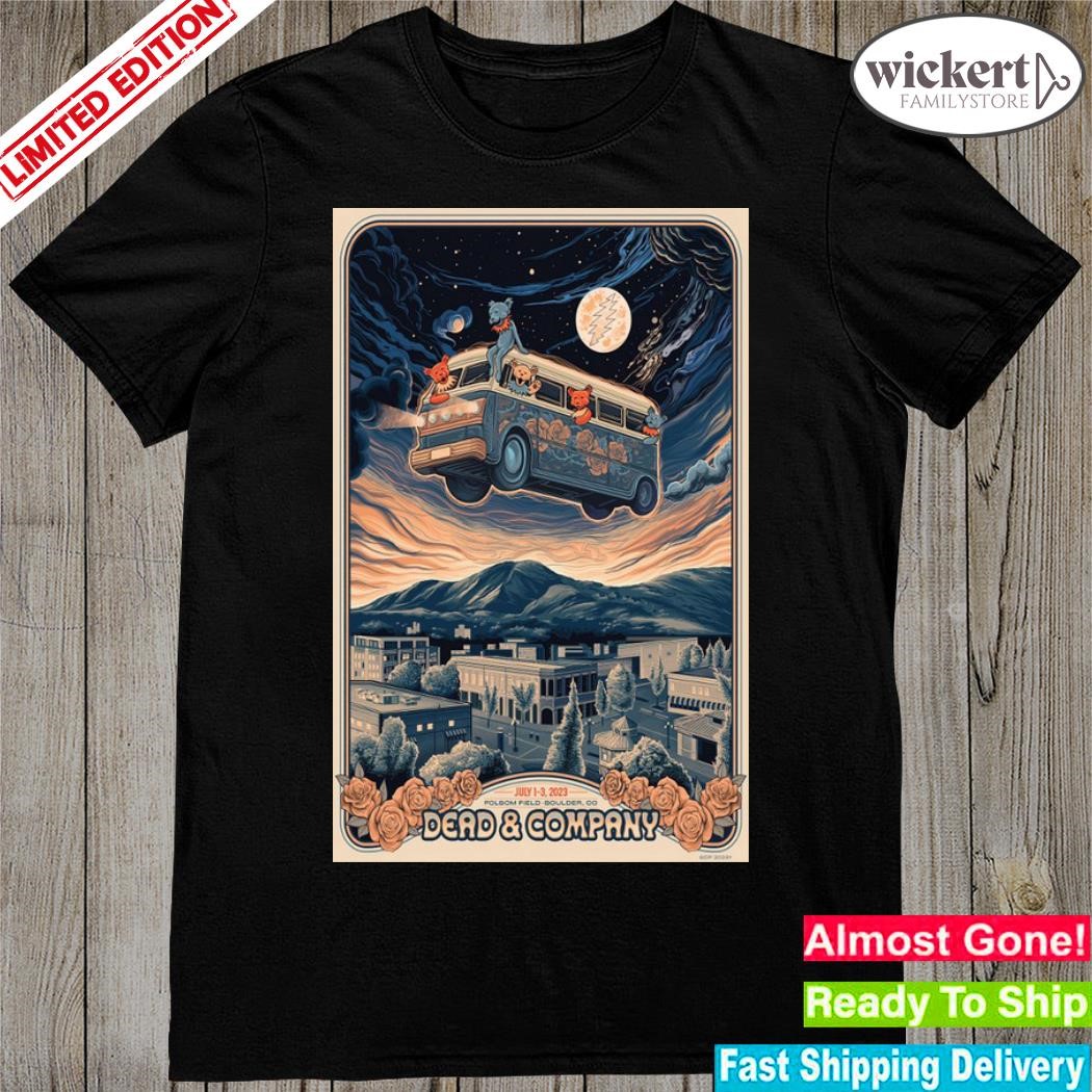 Official dead and company boulder co 2023 poster shirt