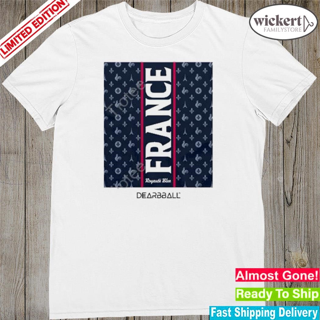 Official dearBBall France Royalty Blue T-Shirt
